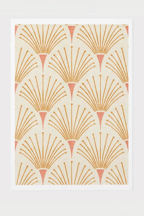 Albertine By Amy MacCready Giclée Art Print Poster (Peach)