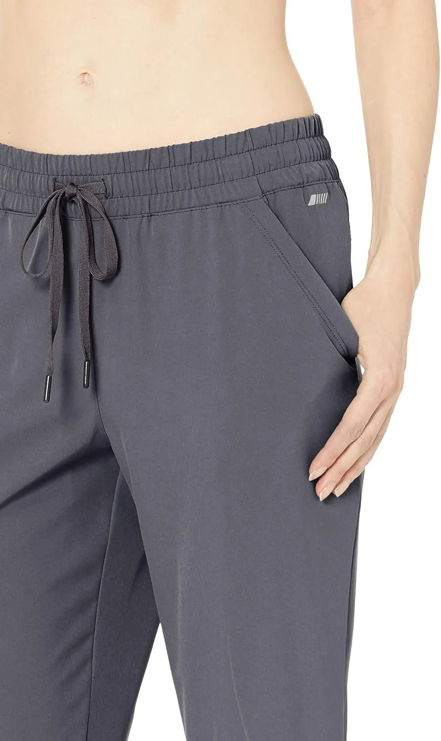 Amazon Essentials Women's Performance Stretch Woven Crop Jogger Pant - Discontinued Colors