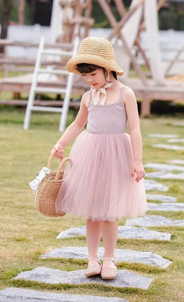 Baby Girls Tutu Dress Long Sleeve Toddler Sleeveless Dresses Infant Tulle Sundress