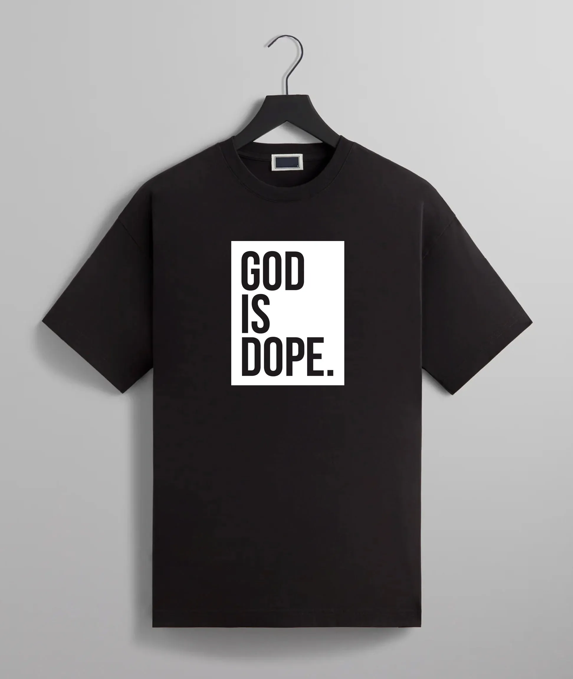 Classic Box Logo Tee (Black/White)