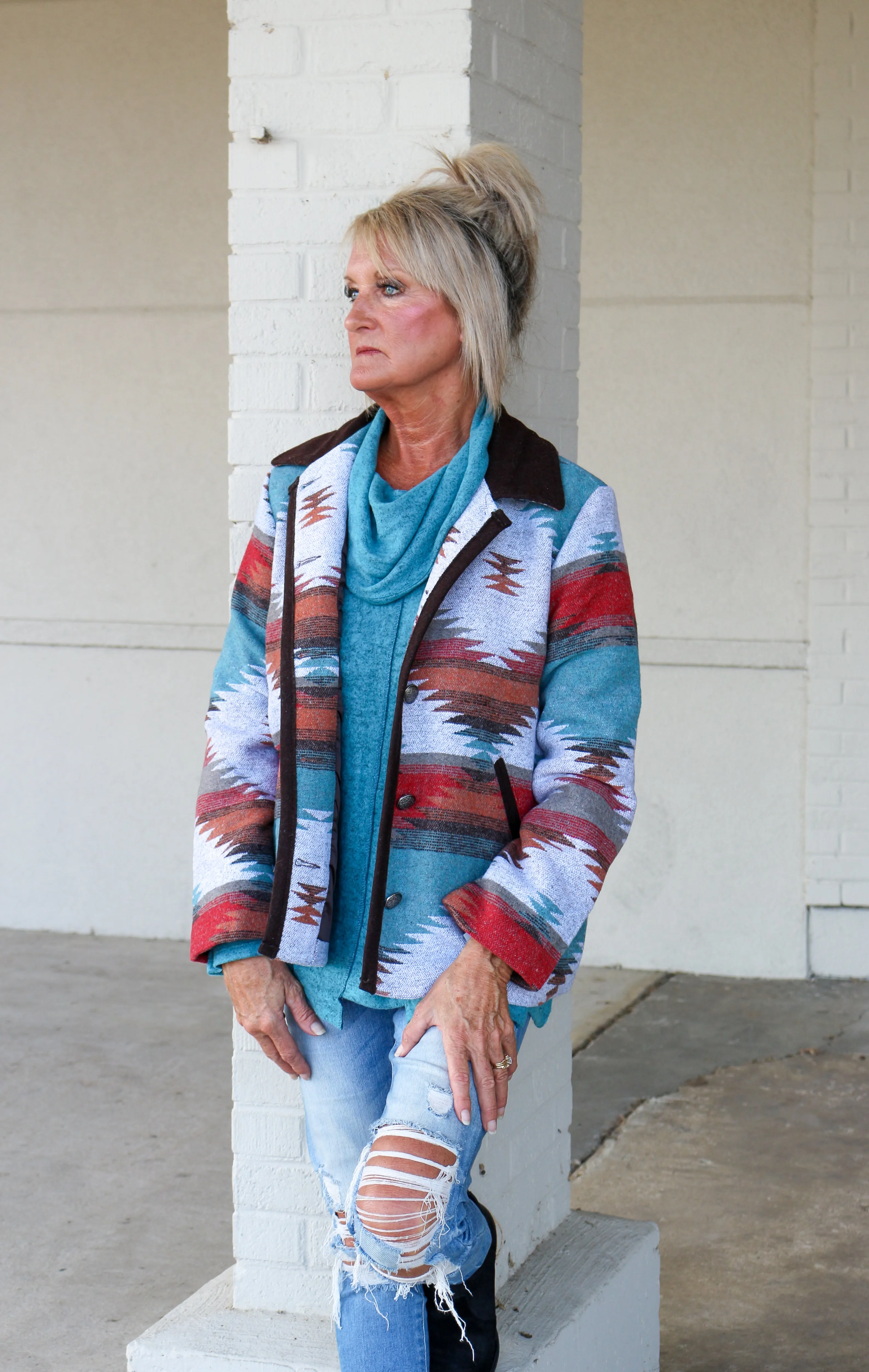 Cripple Creek Colorful Boho Coat