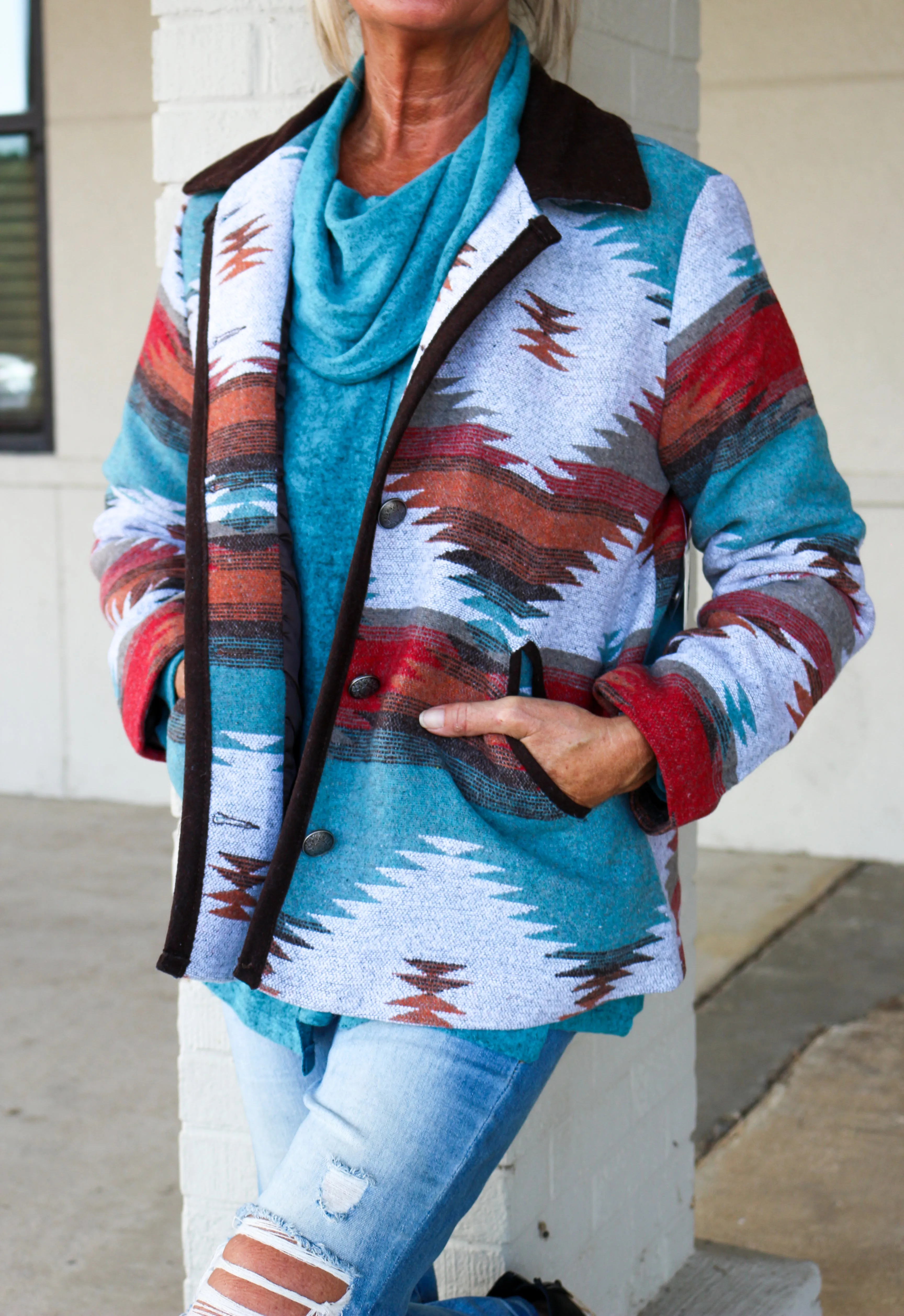 Cripple Creek Colorful Boho Coat