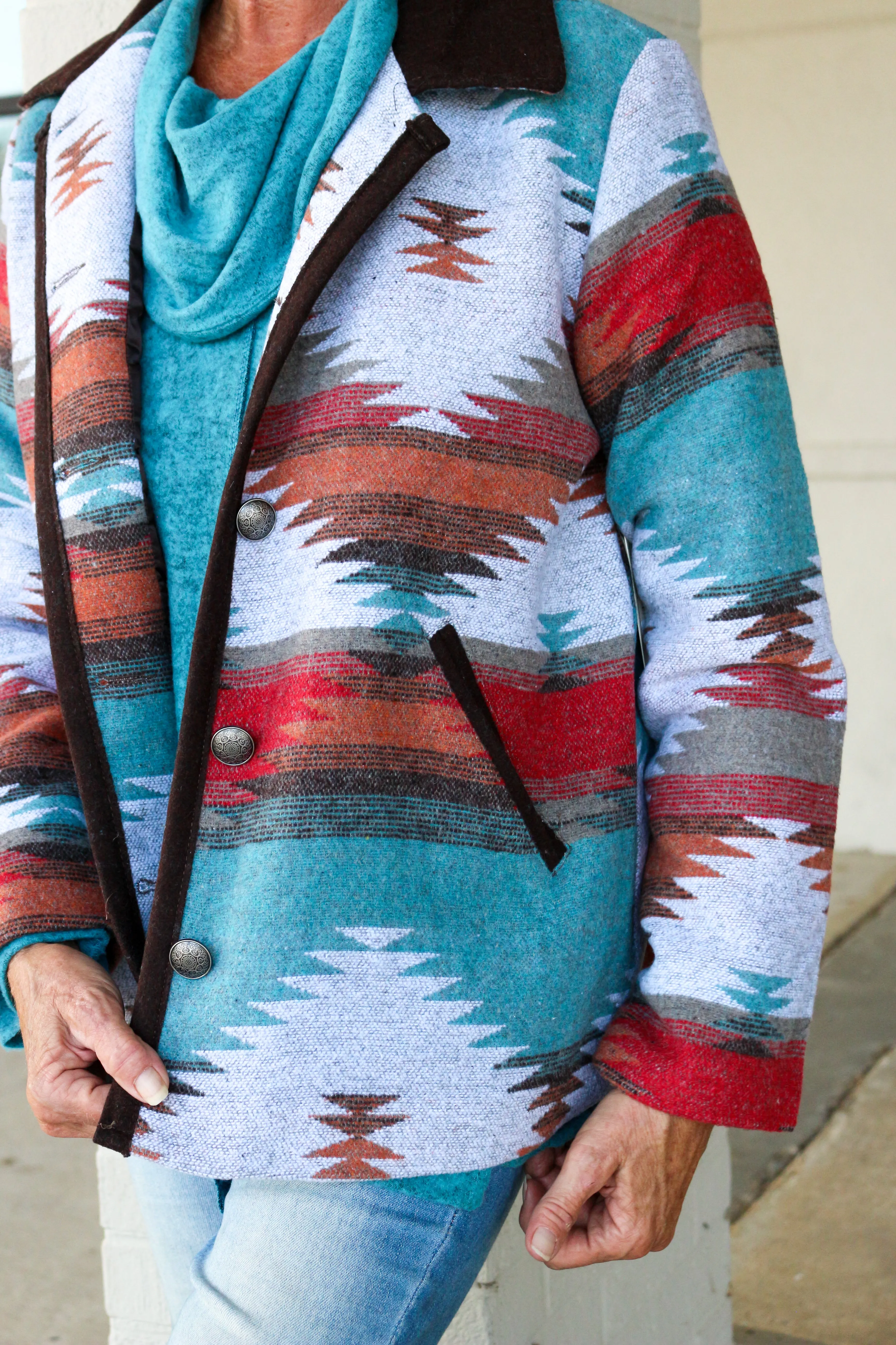Cripple Creek Colorful Boho Coat