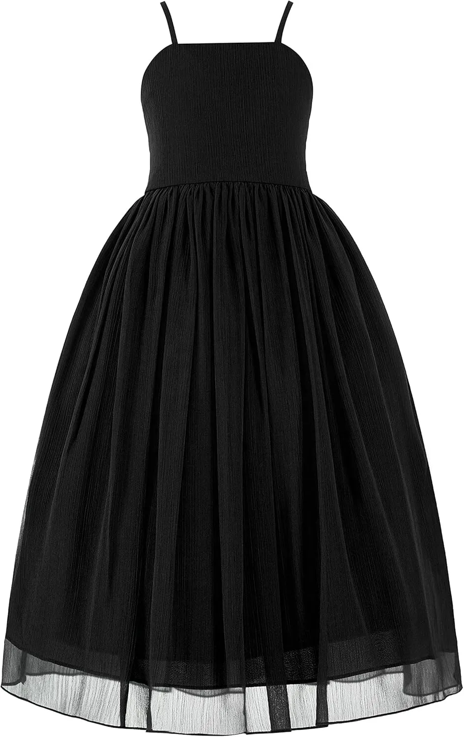 Criss Cross Chiffon Formal Flower Girl Dresses Junior Bridesmaid Dress Reception Dress