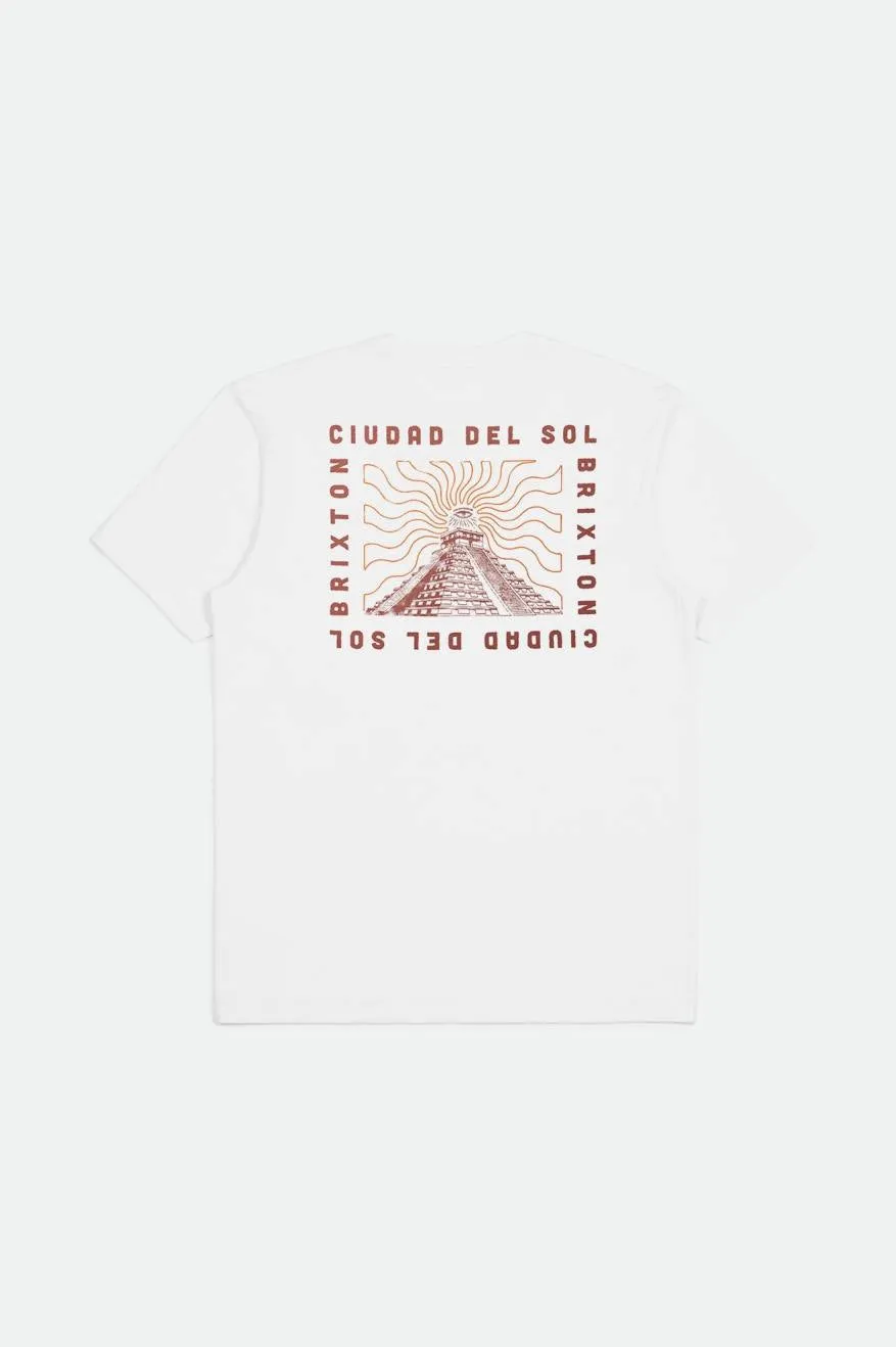 Del Sol S/S Tailored Tee - White