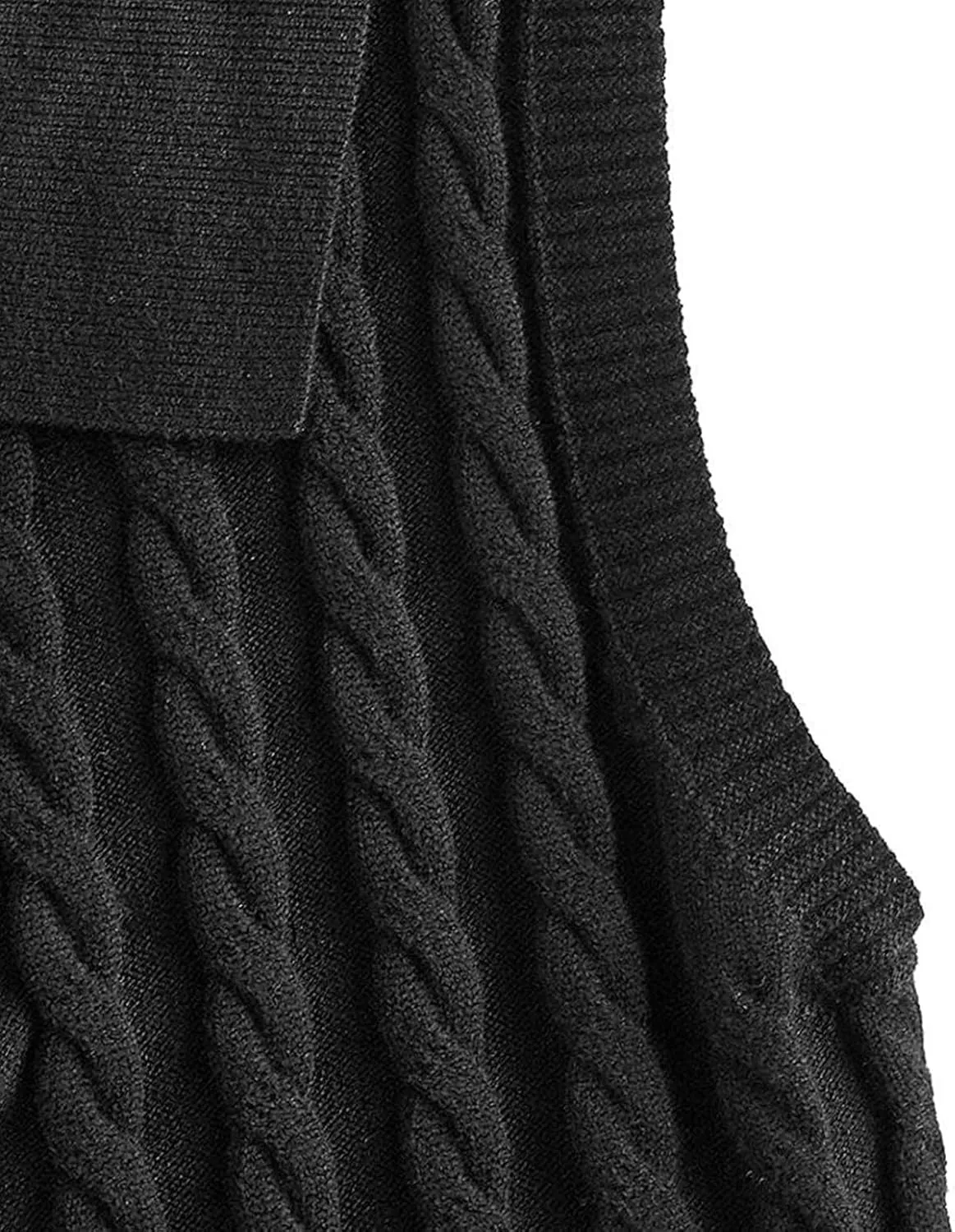 Elegant Women's Polo Collar Cable Knit Vest Sleeveless Button Down Knitted Top Stylish for Office and Casual Looks