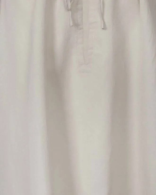 Eulalie Silk-Cotton Crepe Blouse in Pumice | Pumice