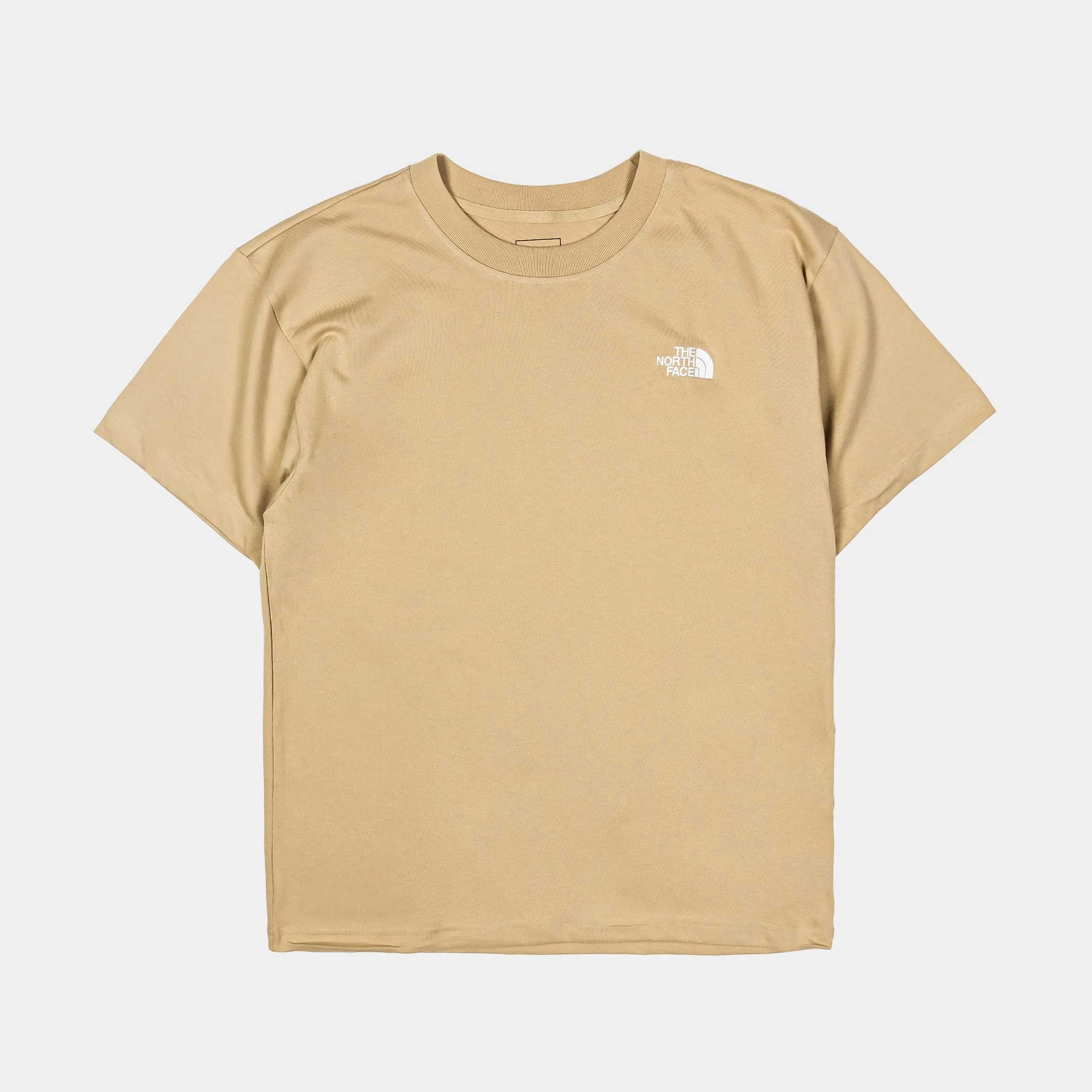 Evolution Box Fit Mens Short Sleeve Shirt (Khaki/White)