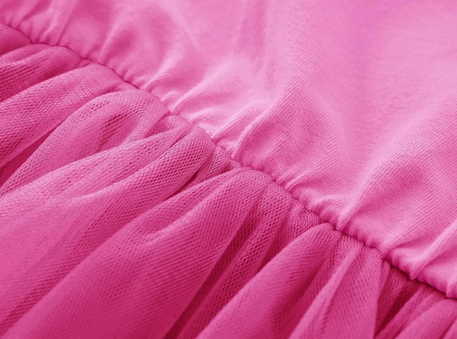 Girls Tutu Dress Toddler Ruffle Sleeve Princess Party Tulle Sundress