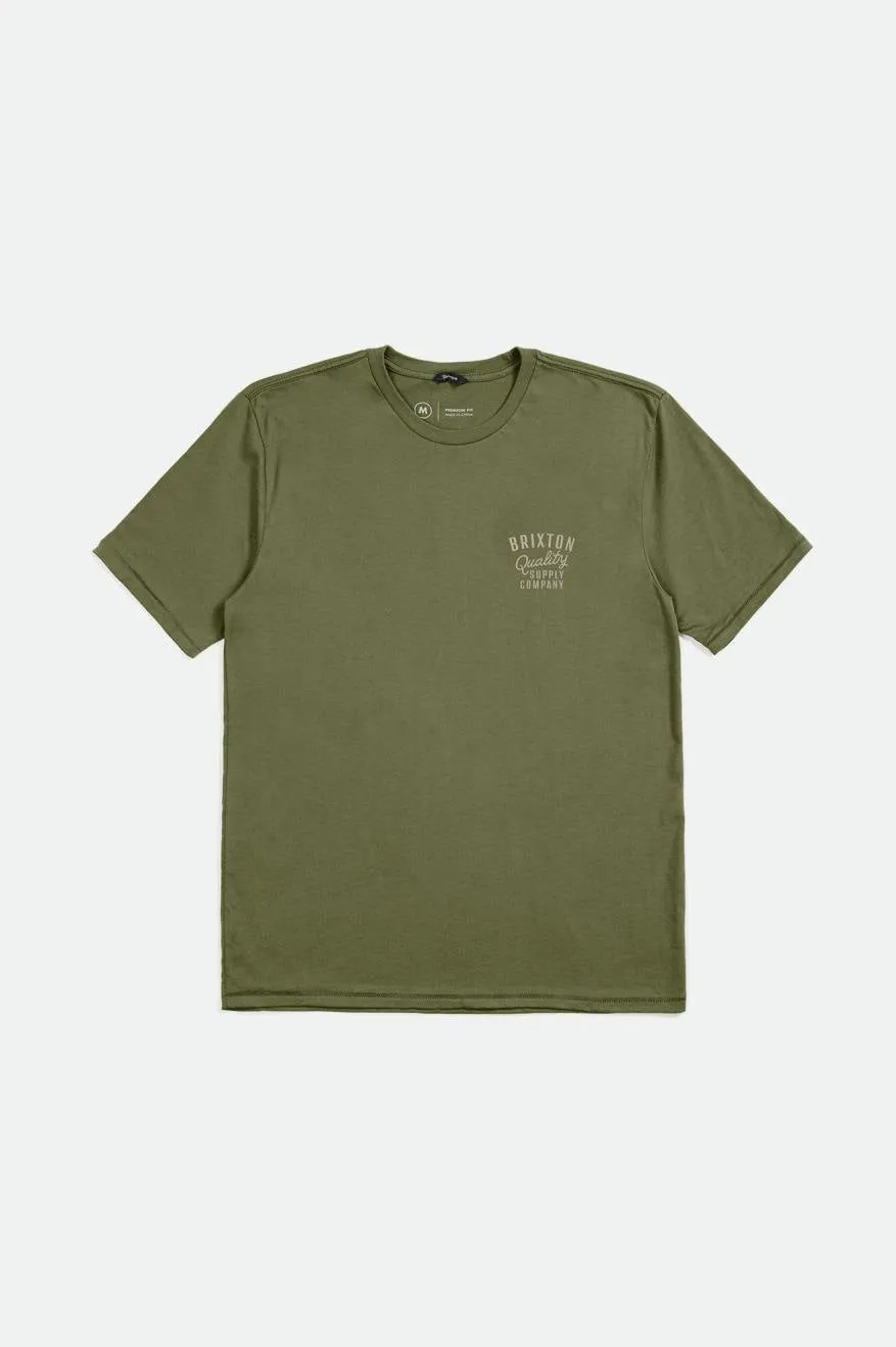 Hubal S/S Tailored Tee - Sea Kelp