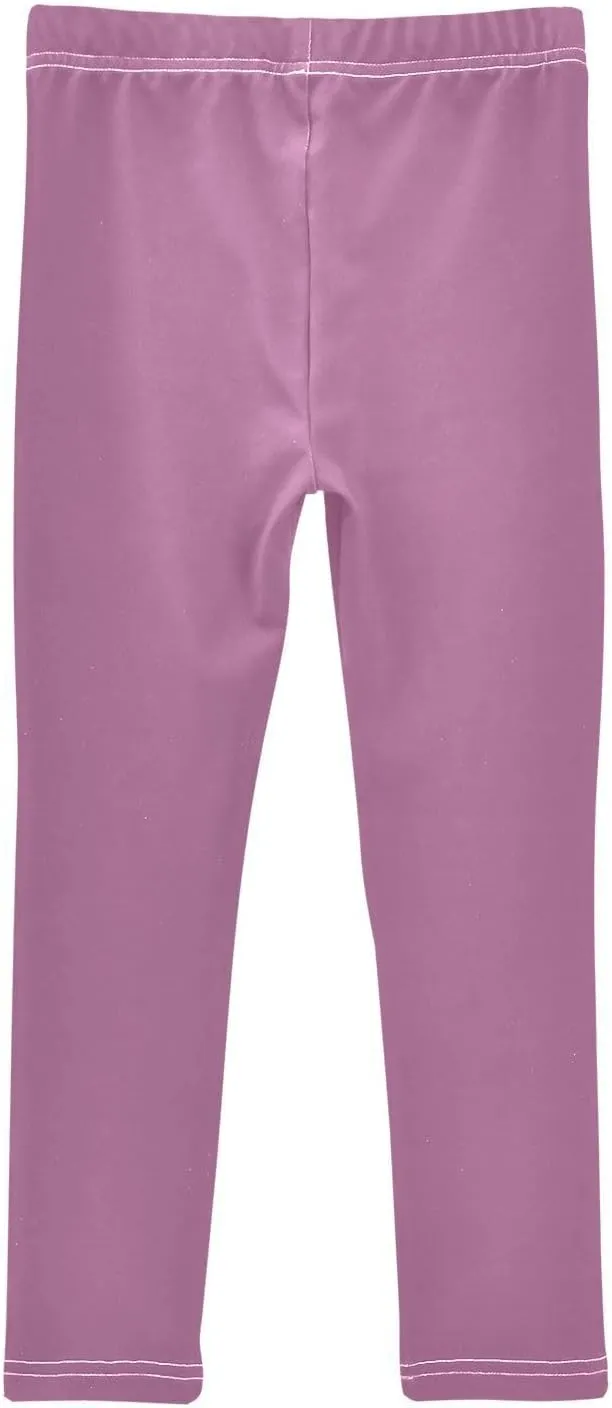 J JOYSAY Bright Purple Girls Leggings Toddler Girl Pants
