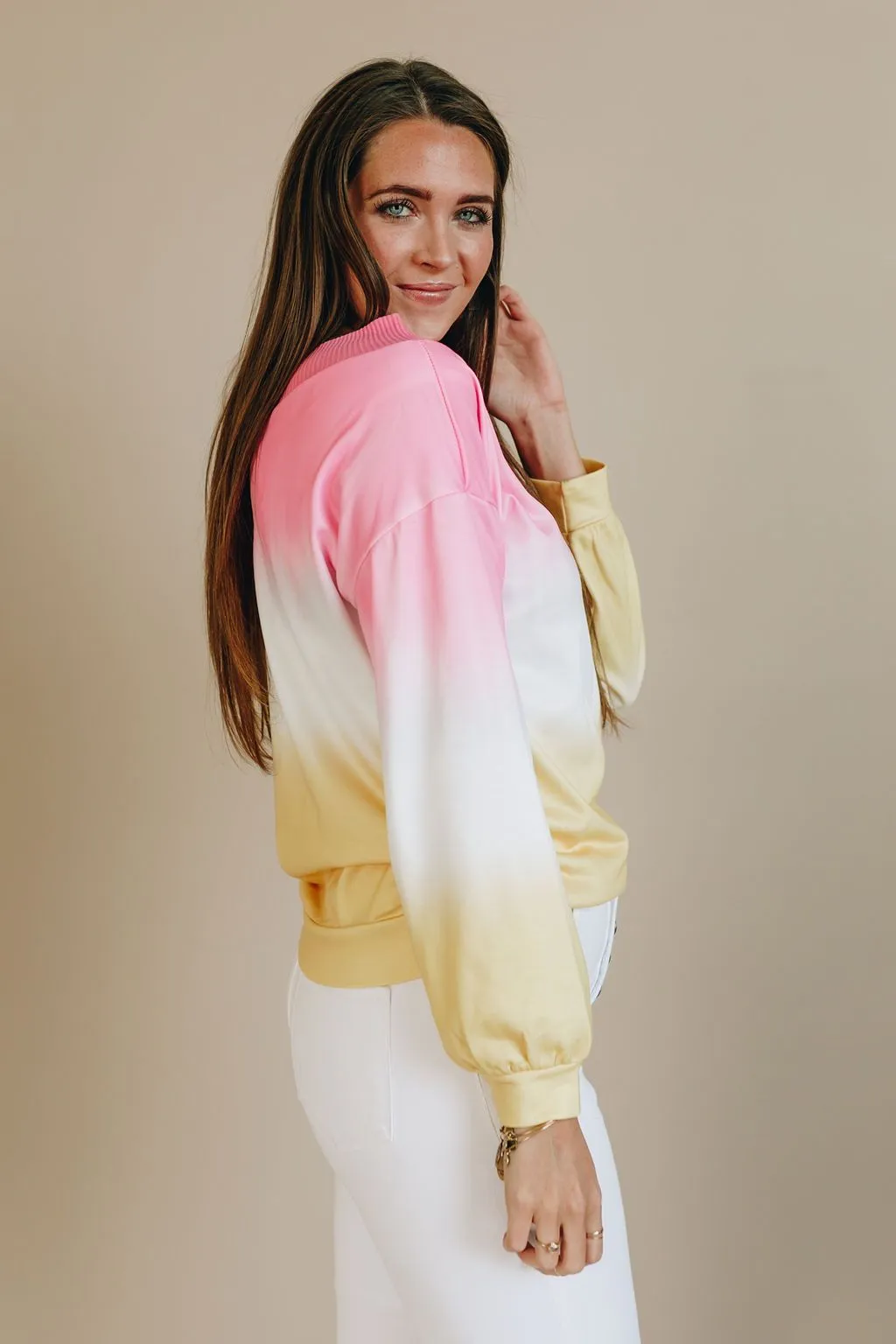 Just Wanna Have Fun Tie Dye Pullover