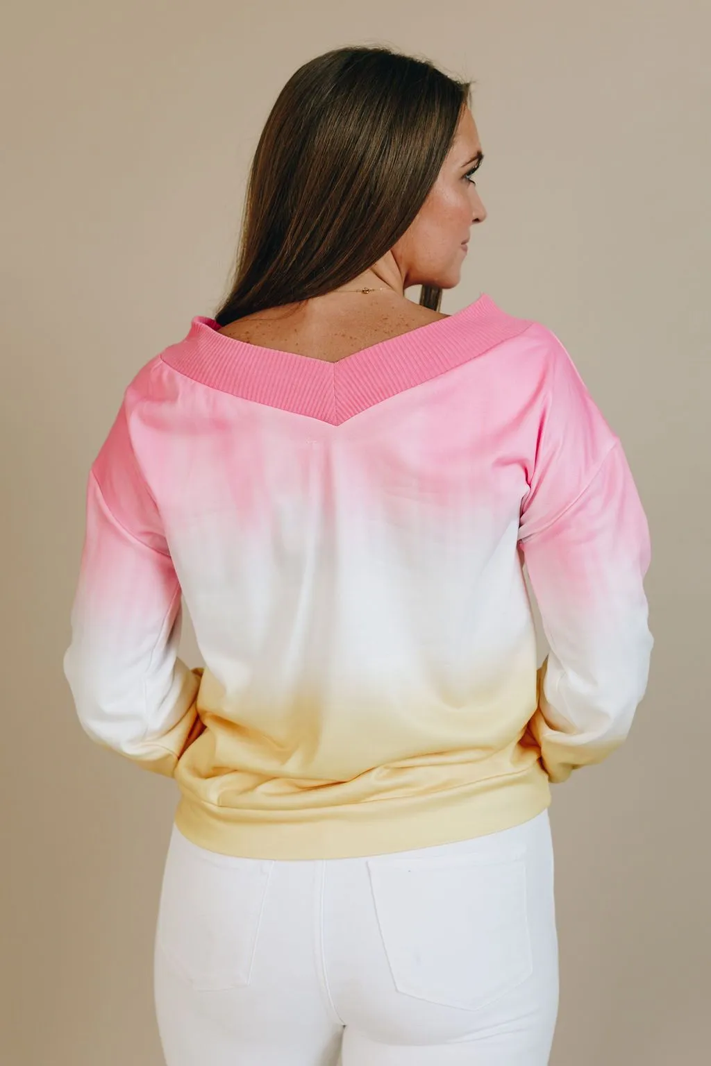 Just Wanna Have Fun Tie Dye Pullover