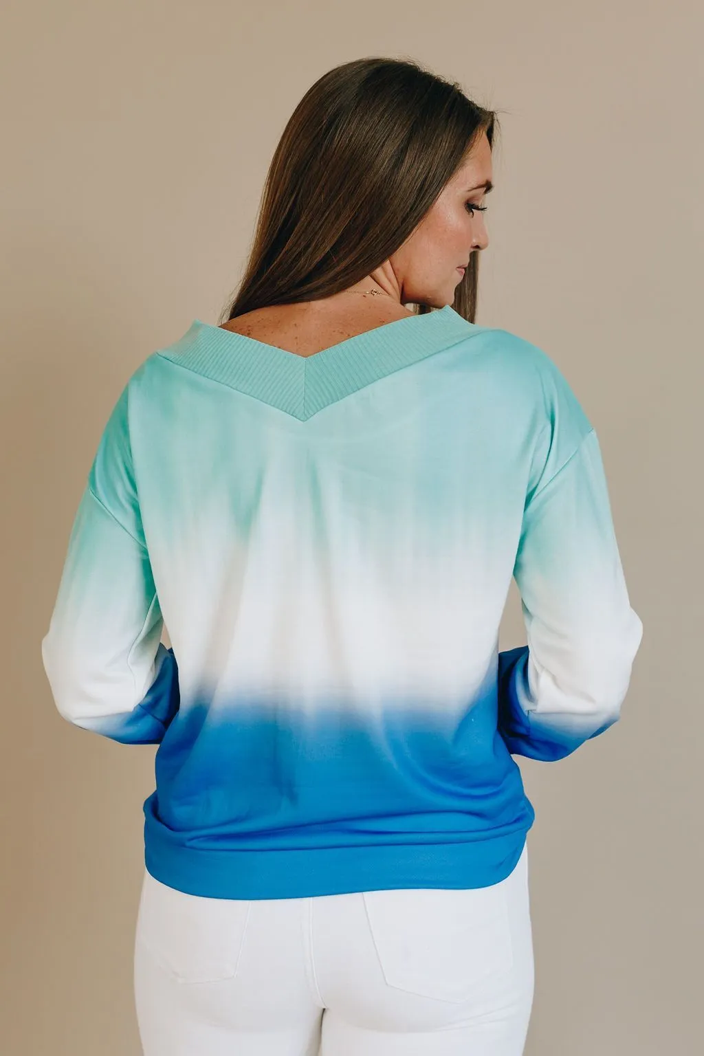 Just Wanna Have Fun Tie Dye Pullover
