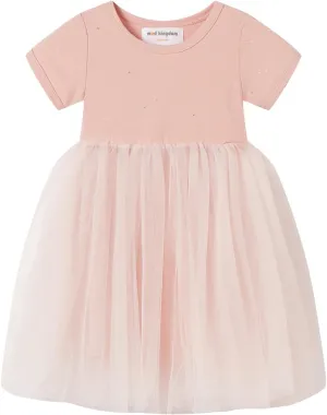 Mud Kingdom Sparkly Girls Tutu Dress Princess Plain Cute