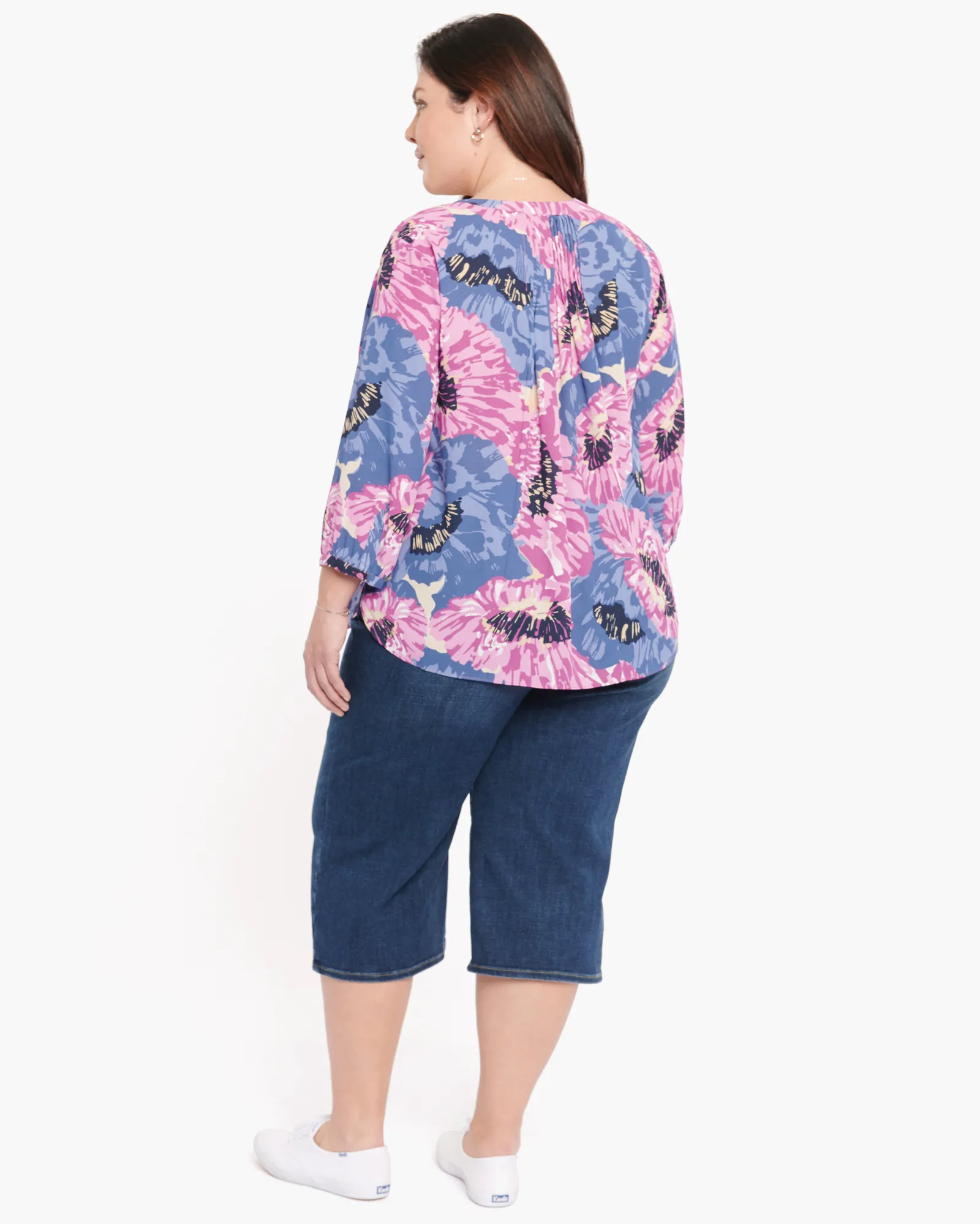 Pintuck Blouse | Cadiz