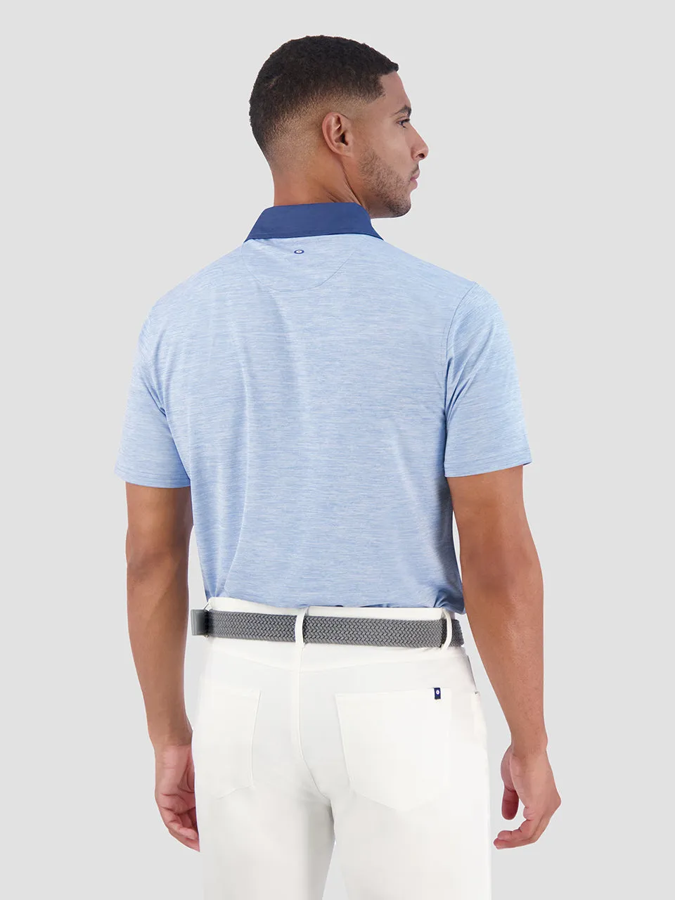 Vertical Stripes Polo - Blue