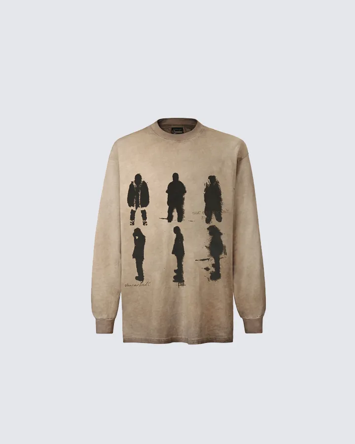 Vintage Washed Long Sleeve T-Shirt