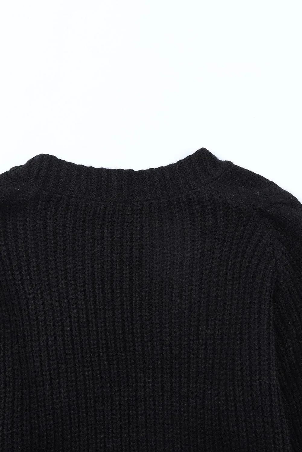 Waffle Button Long Sleeve Shirt Coat