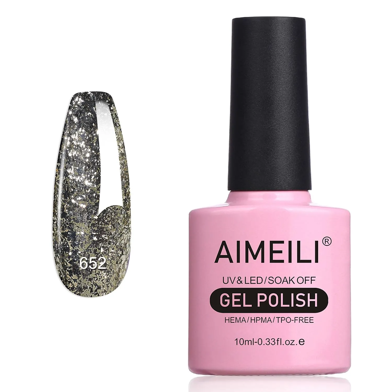 Winter Relective Glitter Gel Nail Polish Colors