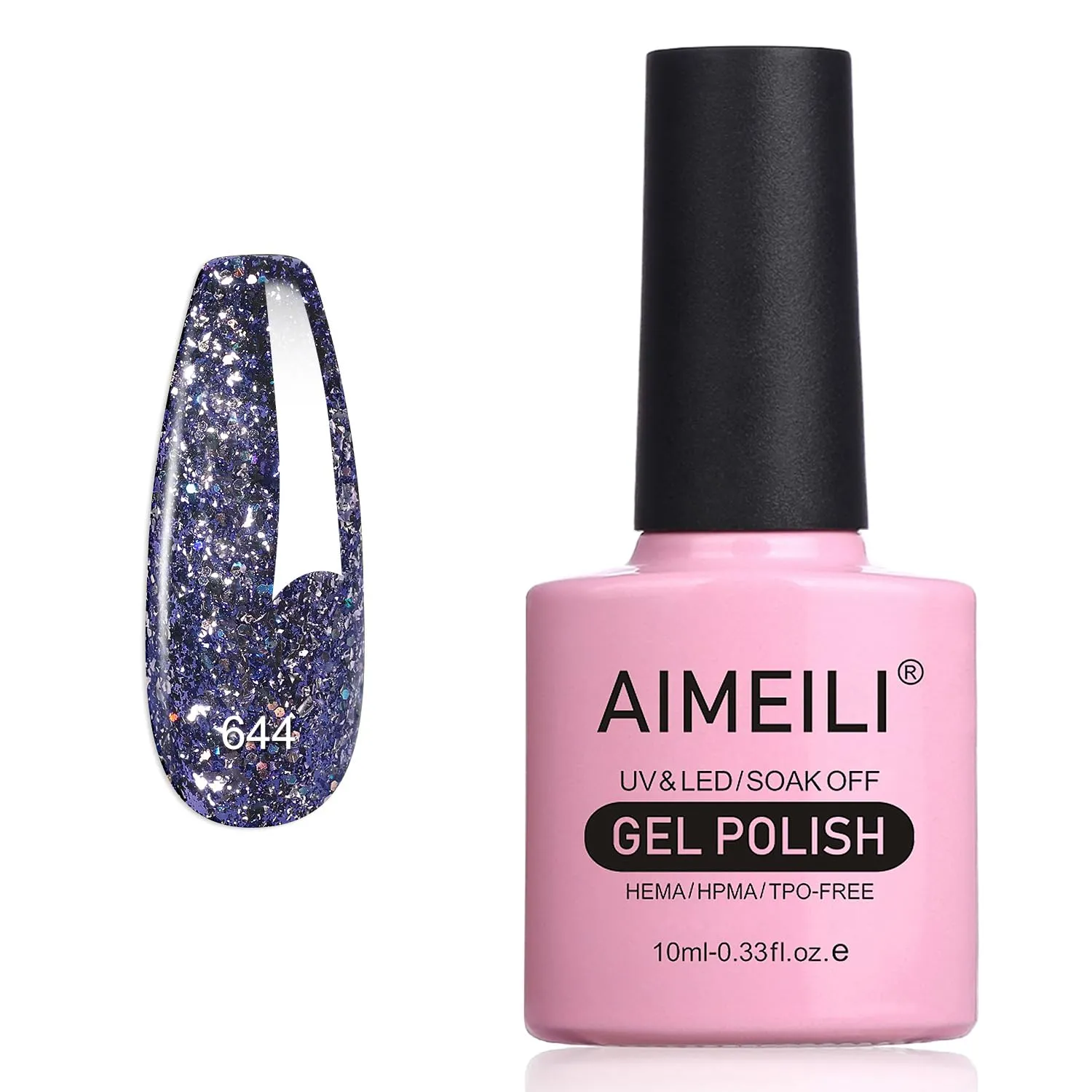 Winter Relective Glitter Gel Nail Polish Colors