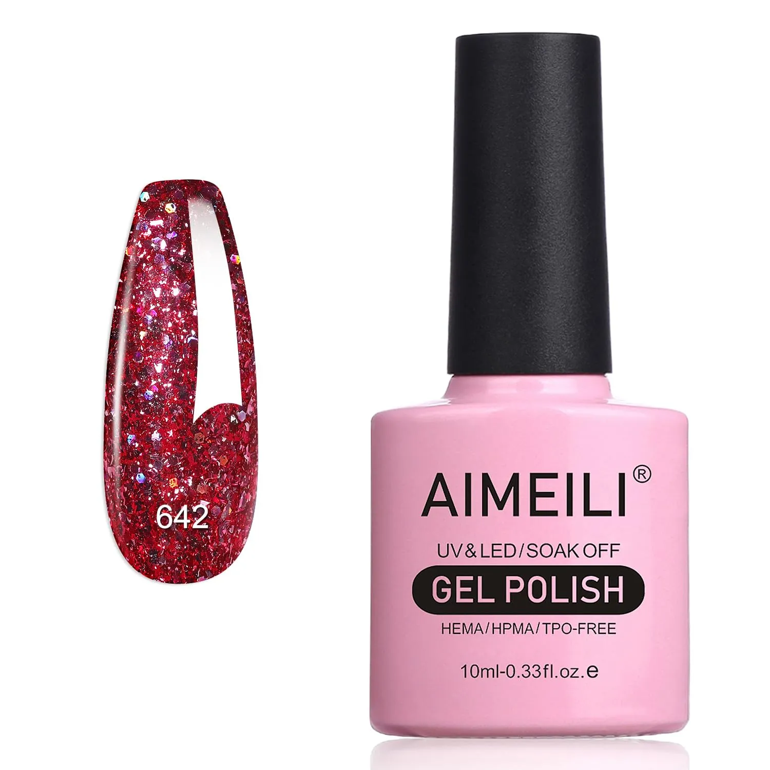 Winter Relective Glitter Gel Nail Polish Colors