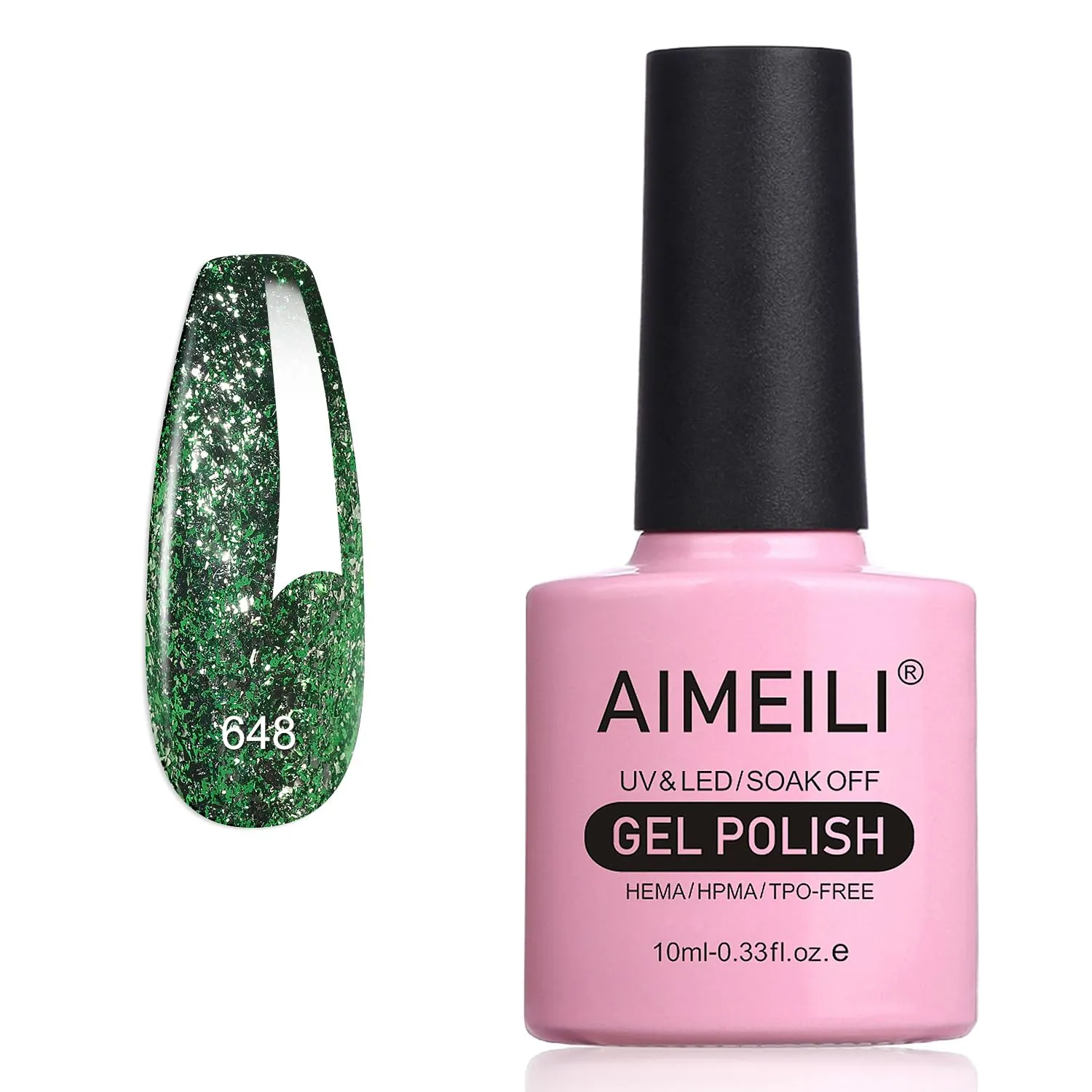 Winter Relective Glitter Gel Nail Polish Colors