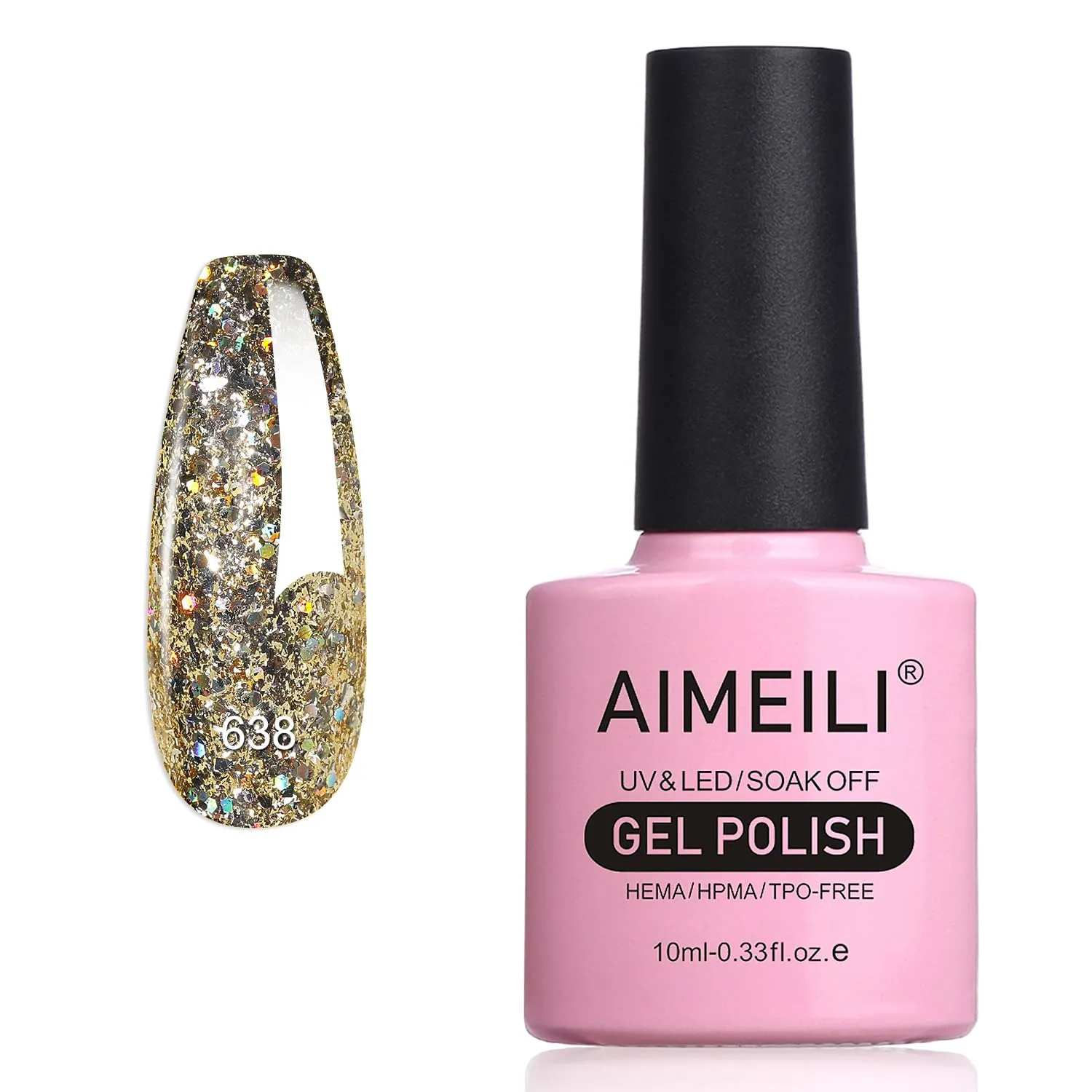 Winter Relective Glitter Gel Nail Polish Colors