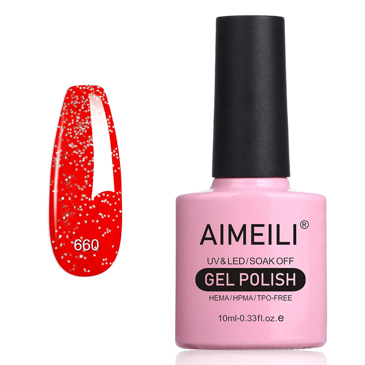Winter Relective Glitter Gel Nail Polish Colors