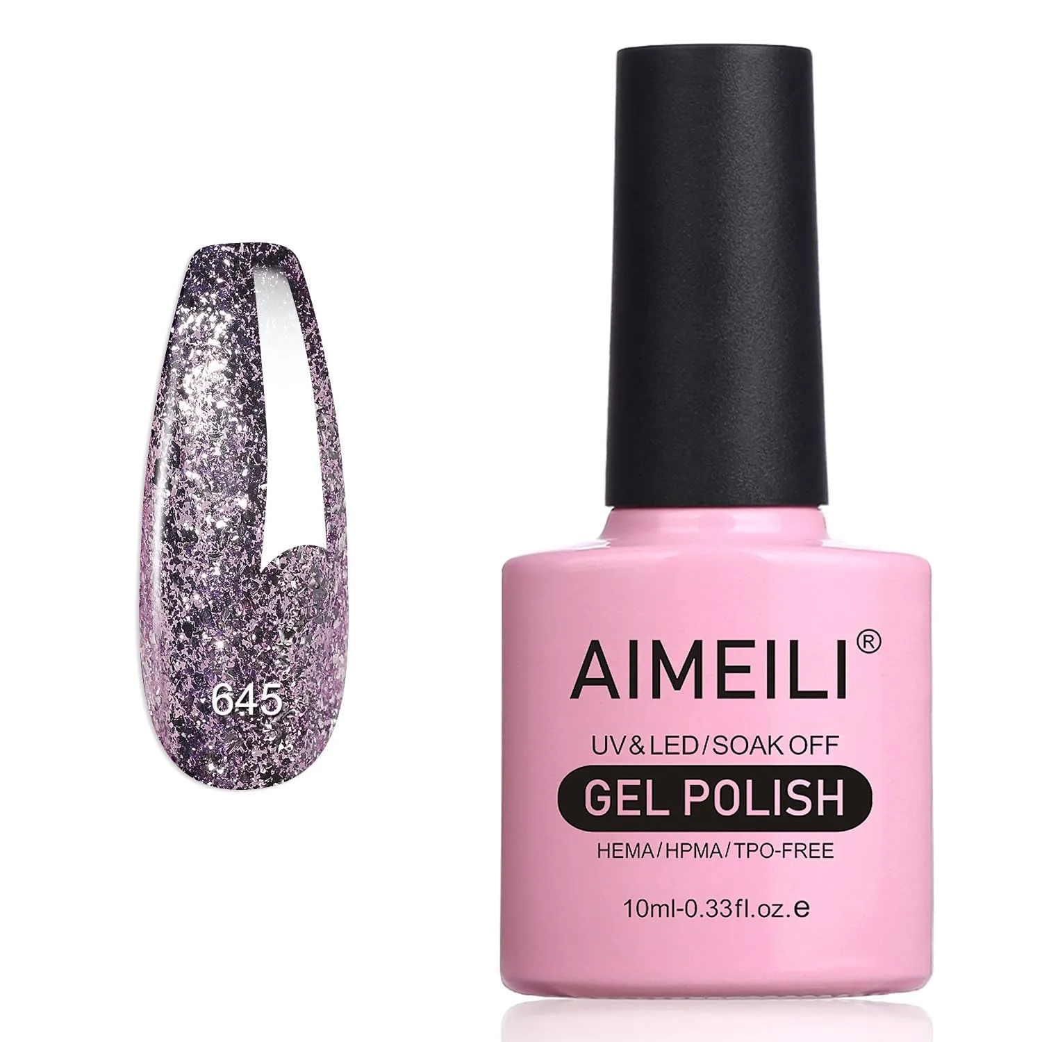 Winter Relective Glitter Gel Nail Polish Colors
