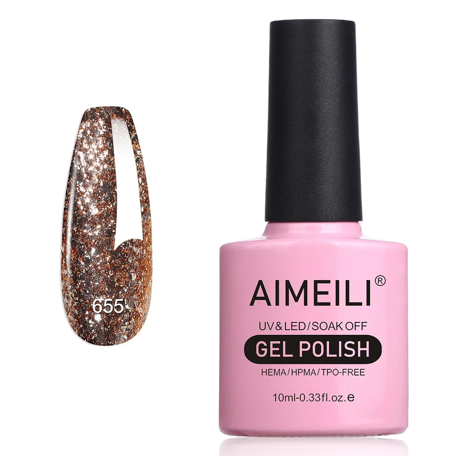 Winter Relective Glitter Gel Nail Polish Colors