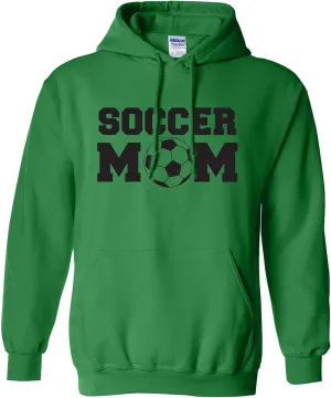 zerogravitee Soccer Mom Adult Hooded Sweatshirt in 9 colors